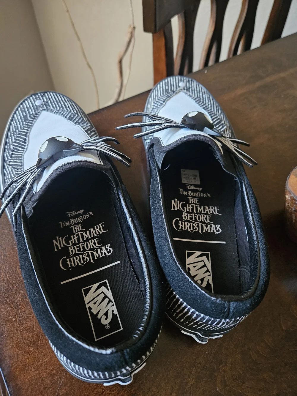 Vans The Nightmare Before Christmas Jack Skellington Slip-On —  NWOB